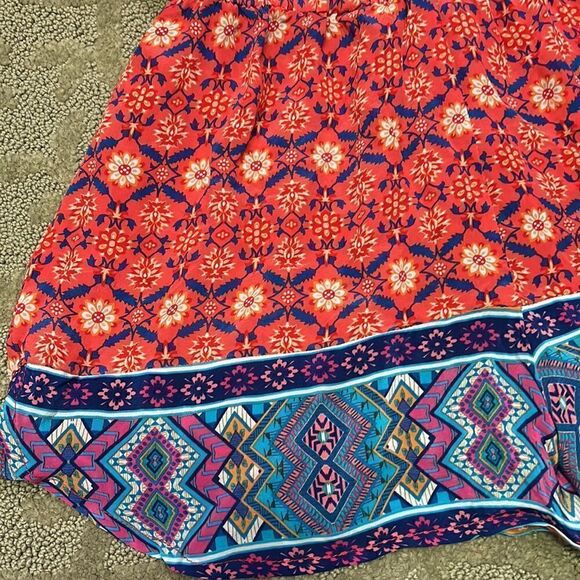 Tolani Women’s XS Silk Romper and Swim Coverup; 4 front Buttons - Picture 2 of 11